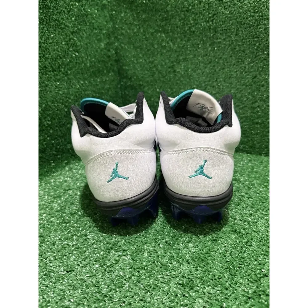Jordan Stadium 90 Low TD White Grape Football Cleats Men's Size 9 HQ0210-105